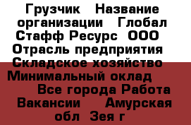 Грузчик › Название организации ­ Глобал Стафф Ресурс, ООО › Отрасль предприятия ­ Складское хозяйство › Минимальный оклад ­ 25 000 - Все города Работа » Вакансии   . Амурская обл.,Зея г.